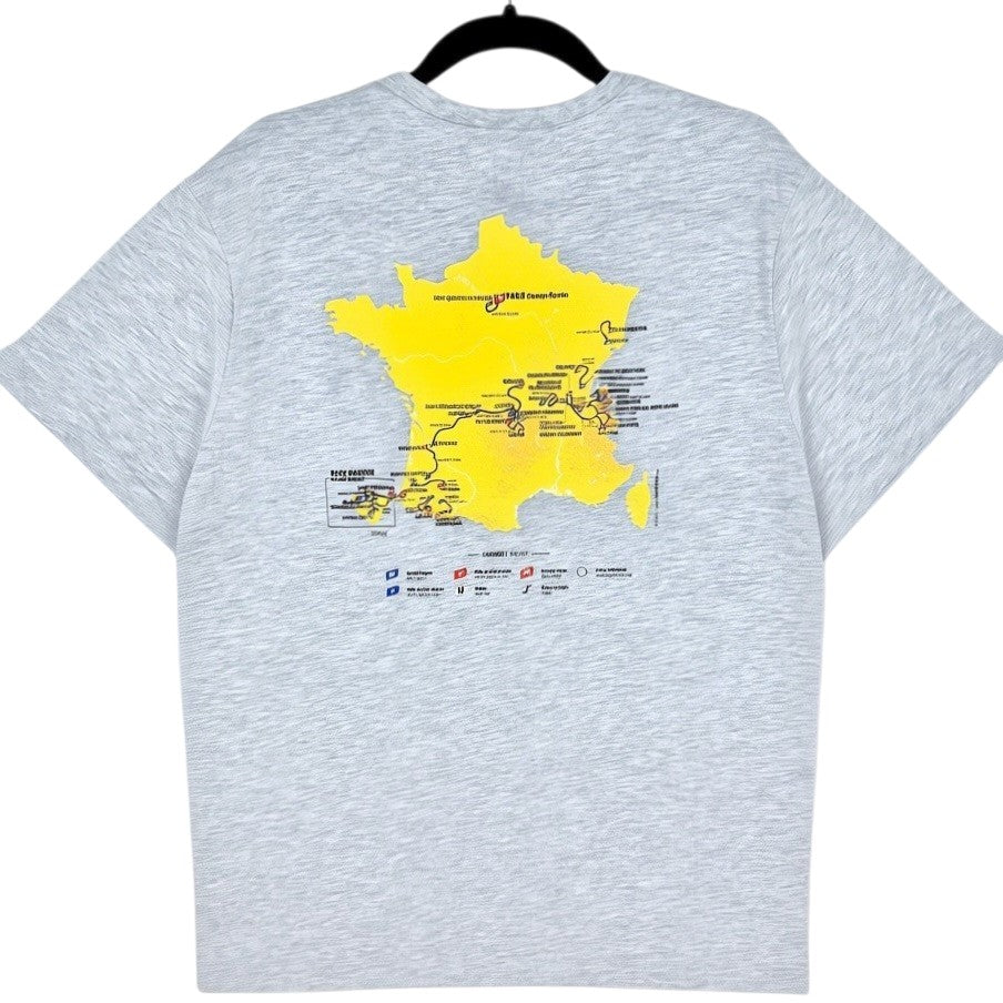 Tour De France Official 2023 Light Grey Tee Shirt Size L