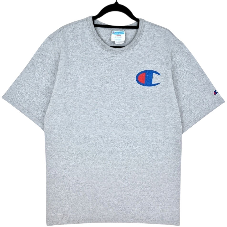 Vintage Champion Light Grey Tee Shirt Size L