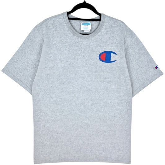 Vintage Champion Light Grey Tee Shirt Size L