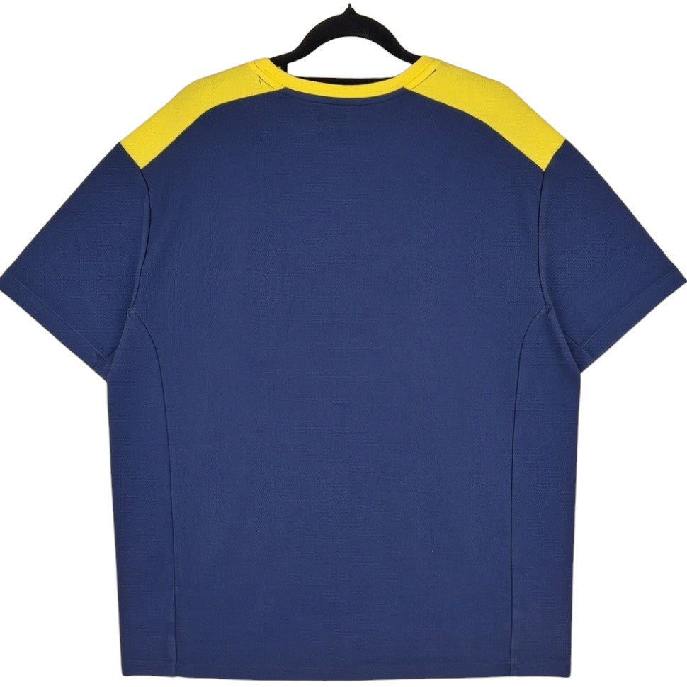 Vintage Polo Ralph Lauren Dark Blue & Yellow Tee Shirt Size XL