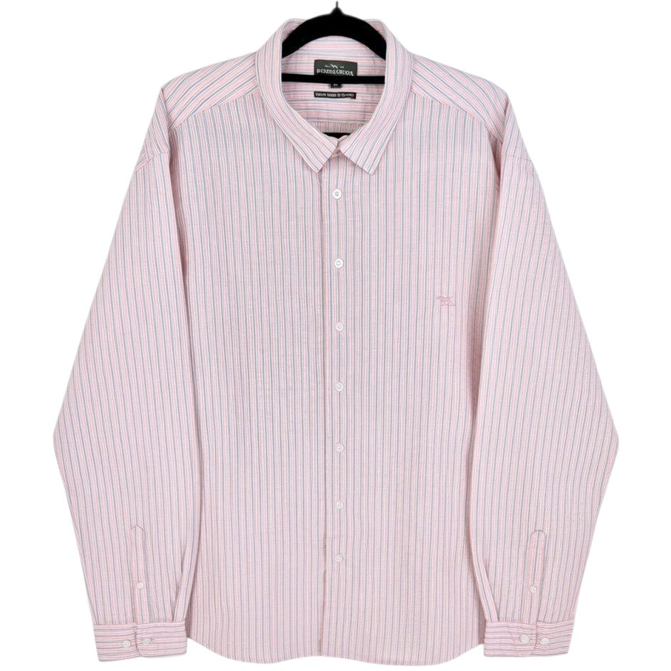 Rodd & Gunn Pink Textured Dress Shirt Size XL