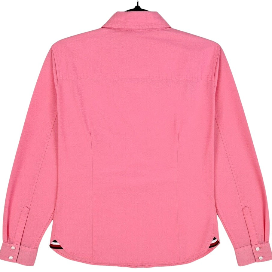 Tommy Hilfiger Womens Pink Dress Shirt Size XS