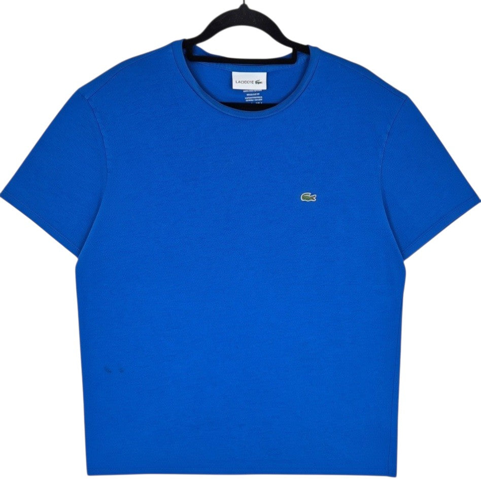 Lacoste Blue Regular Fit Tee Shirt Size L