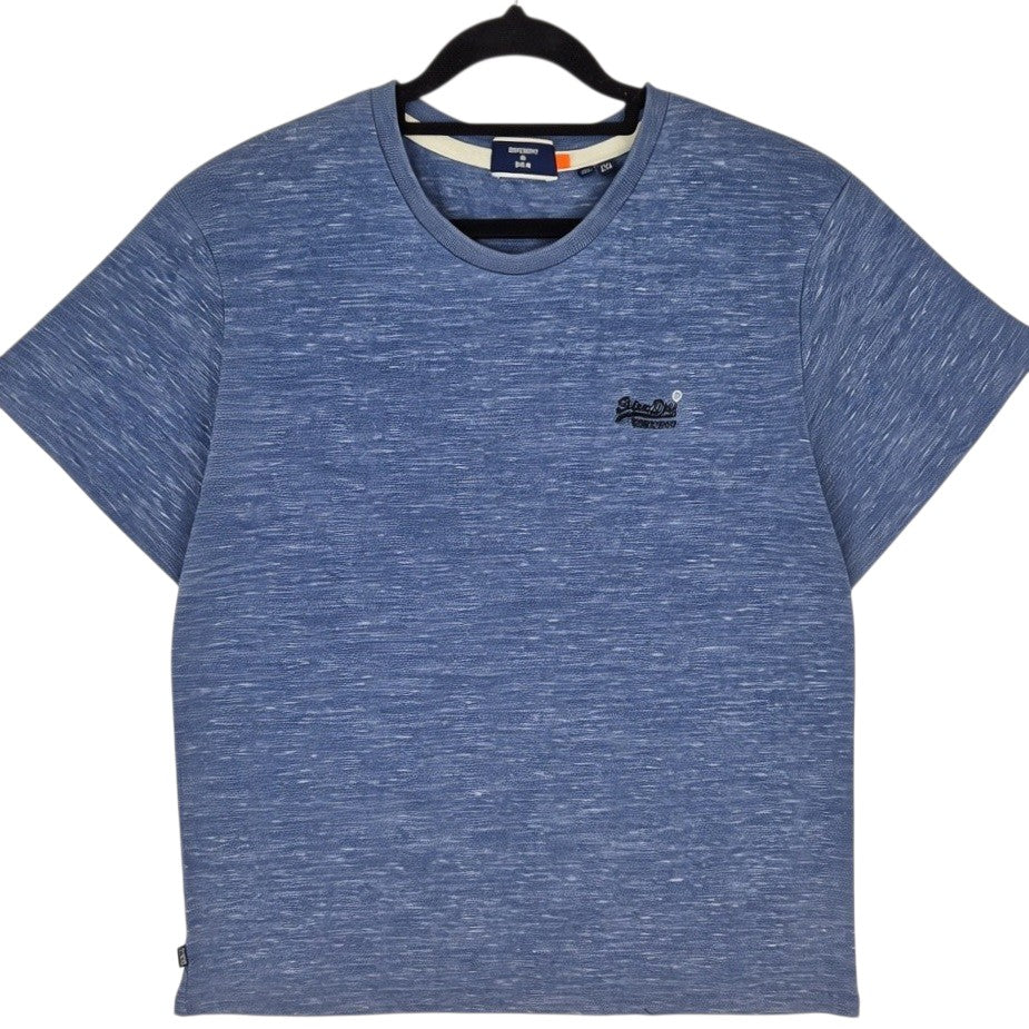 Superdry Blue Tee Shirt Size 2XL