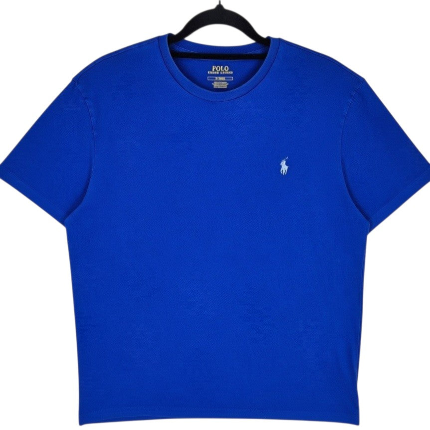 Polo Ralph Lauren Blue Basic Crewneck Tee Shirt Size M