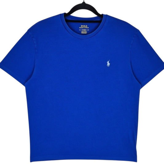 Polo Ralph Lauren Blue Basic Crewneck Tee Shirt Size M