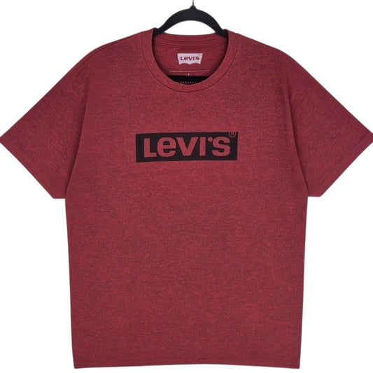 Levis Burgundy Tee Shirt Size L