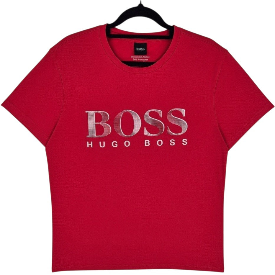 Hugo Boss Red Tee Shirt Size M
