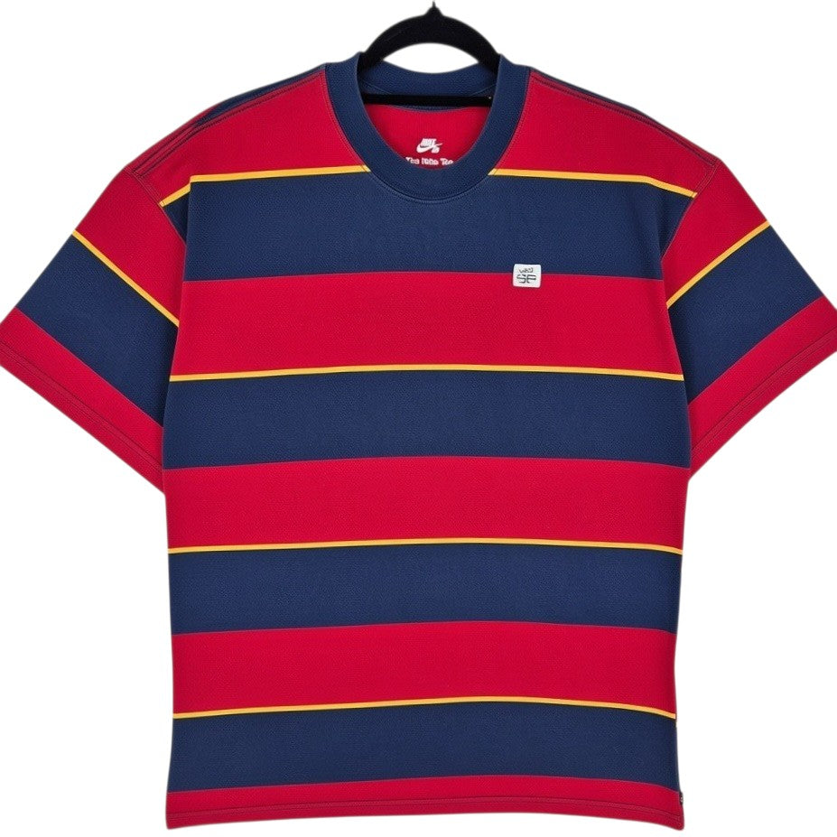 Nike SB Red & Blue Loose Fit Tee Shirt Size M