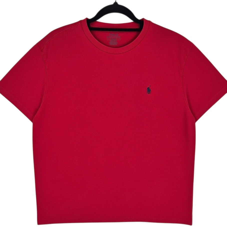 Polo Ralph Lauren Red Basic Crewneck Tee Shirt Size M
