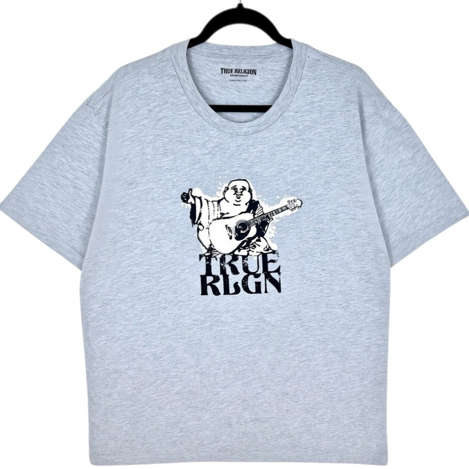 True Religion Grey Tee Shirt Size 2XL