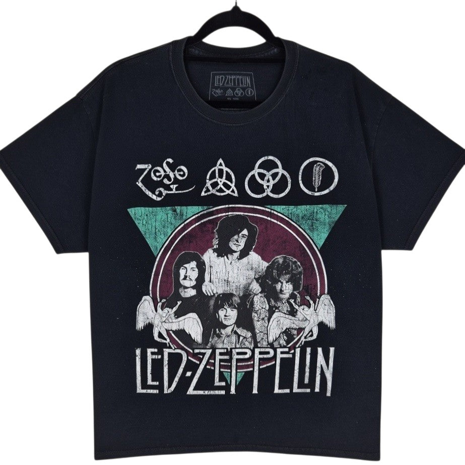 Led Zeppelin Black Tee Shirt Size M