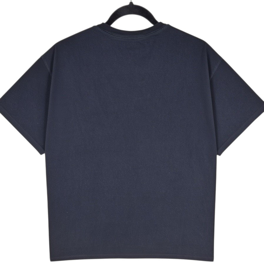Champion Black Chest Script Tee Shirt Size L
