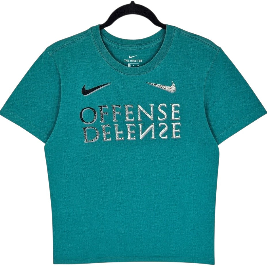 Nike Green Offence Defense Tee Shit Size S