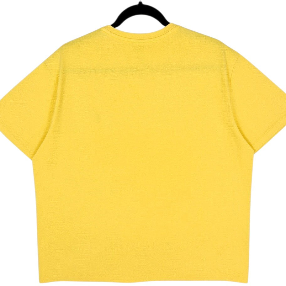 Polo Ralph Lauren Yellow Basic Crewneck Tee Shirt Size XL