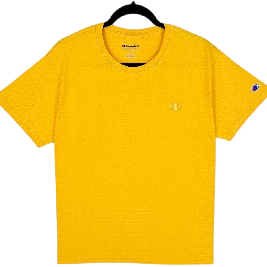 Champion Yellow Basic Tee Shirt Size M