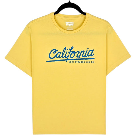 Levis California Yellow Tee Shirt Size S