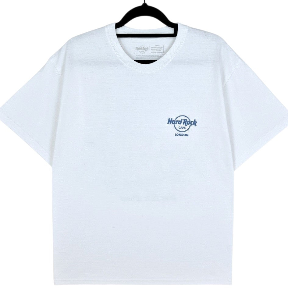 Hard Rock Cafe London White Tee Shirt Size L