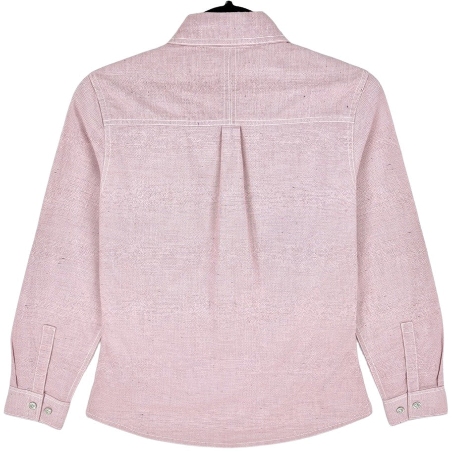 Woolrich Womens Dusty Pink Button Shirt Size XS