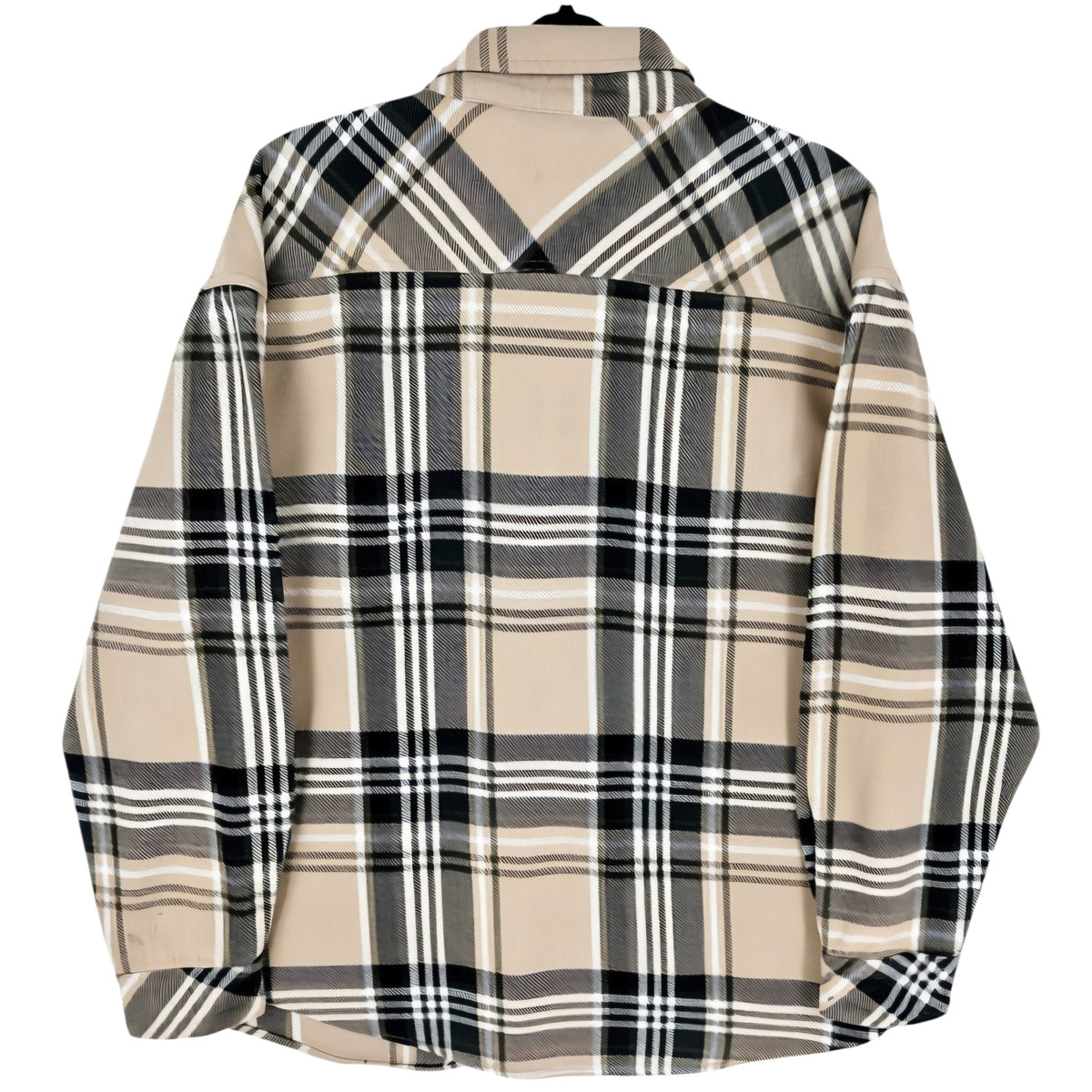 Dickies Brown Checkered Heavy Denim Shirt Size 2XL