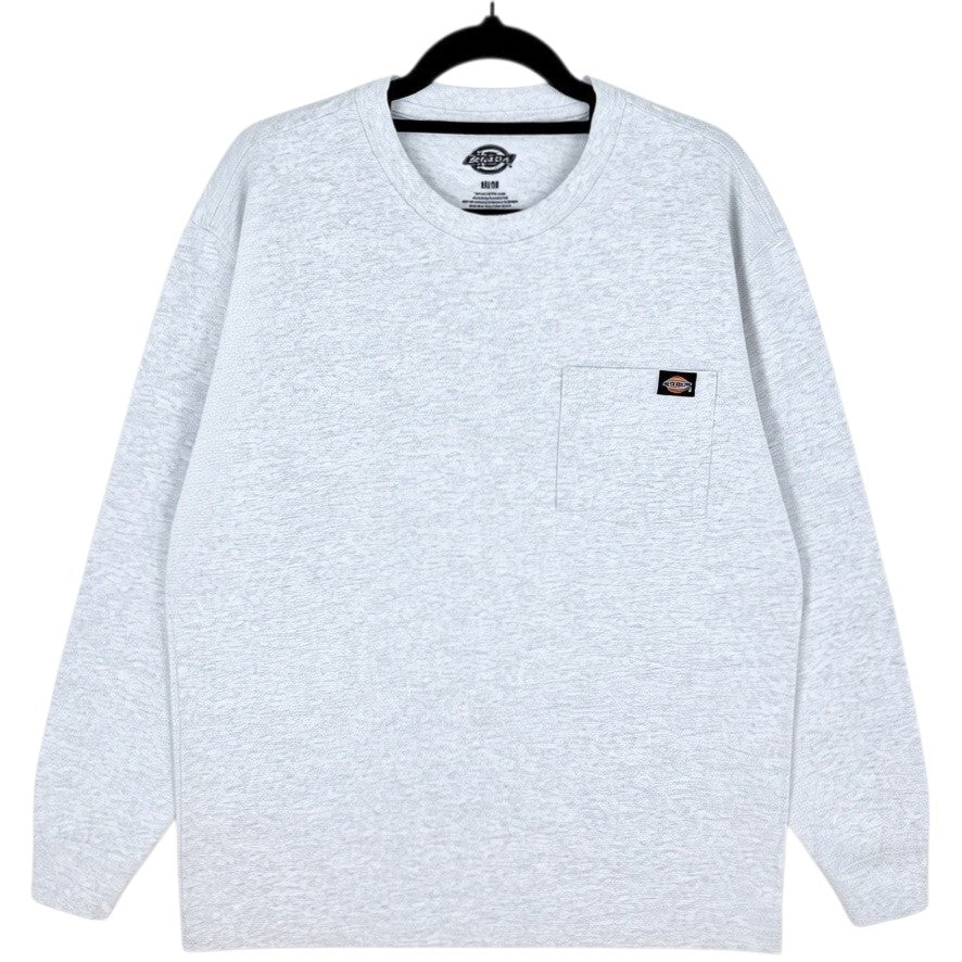 Dickies Light Grey Long Sleeve Tee Shirt Size M