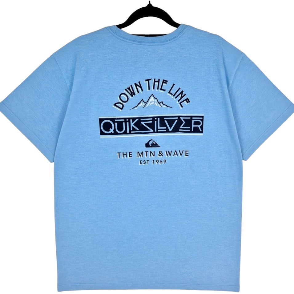 Quiksilver Blue Tee Shirt Size XL