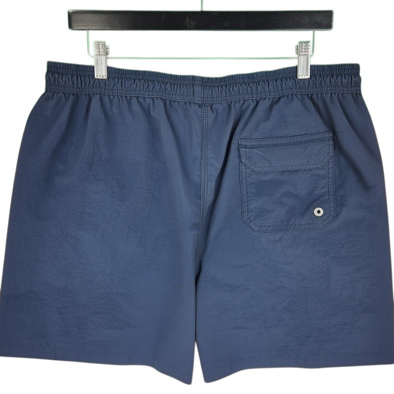 Barbour Dark Blue Nylon Beach Swim Shorts Size XL