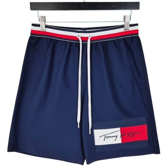Tommy Hilfiger Dark Blue Nylon Beach Swim Shorts Size S