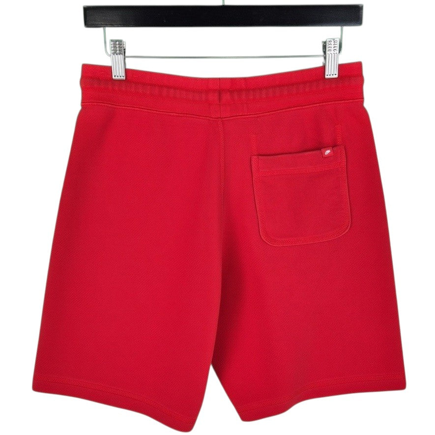 Nike Red Cotton Shorts Size S