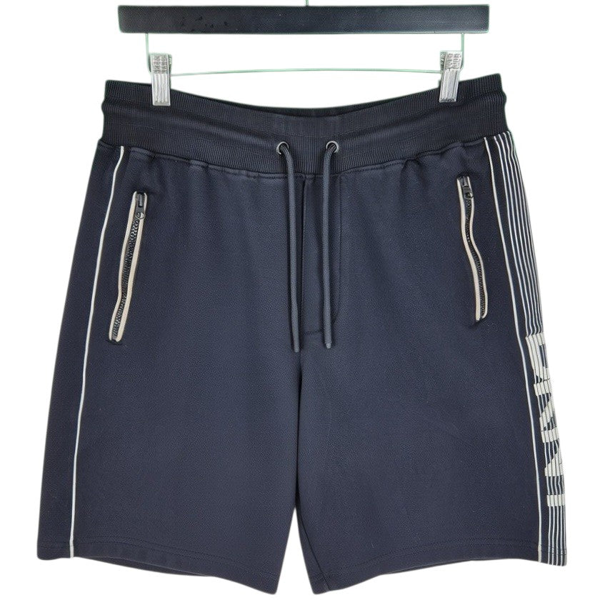 DKNY Black Cotton Shorts Size M