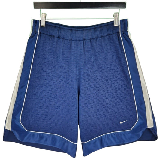 Vintage Nike 2000's Dark Blue Basketball Sport Shorts Size L