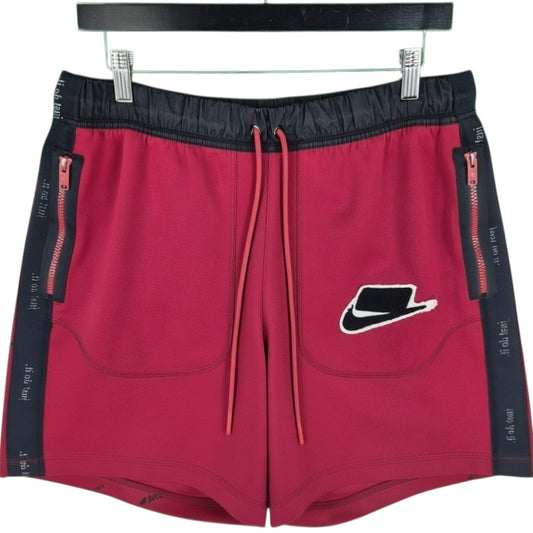 Nike NSW Burgundy Shorts Size M