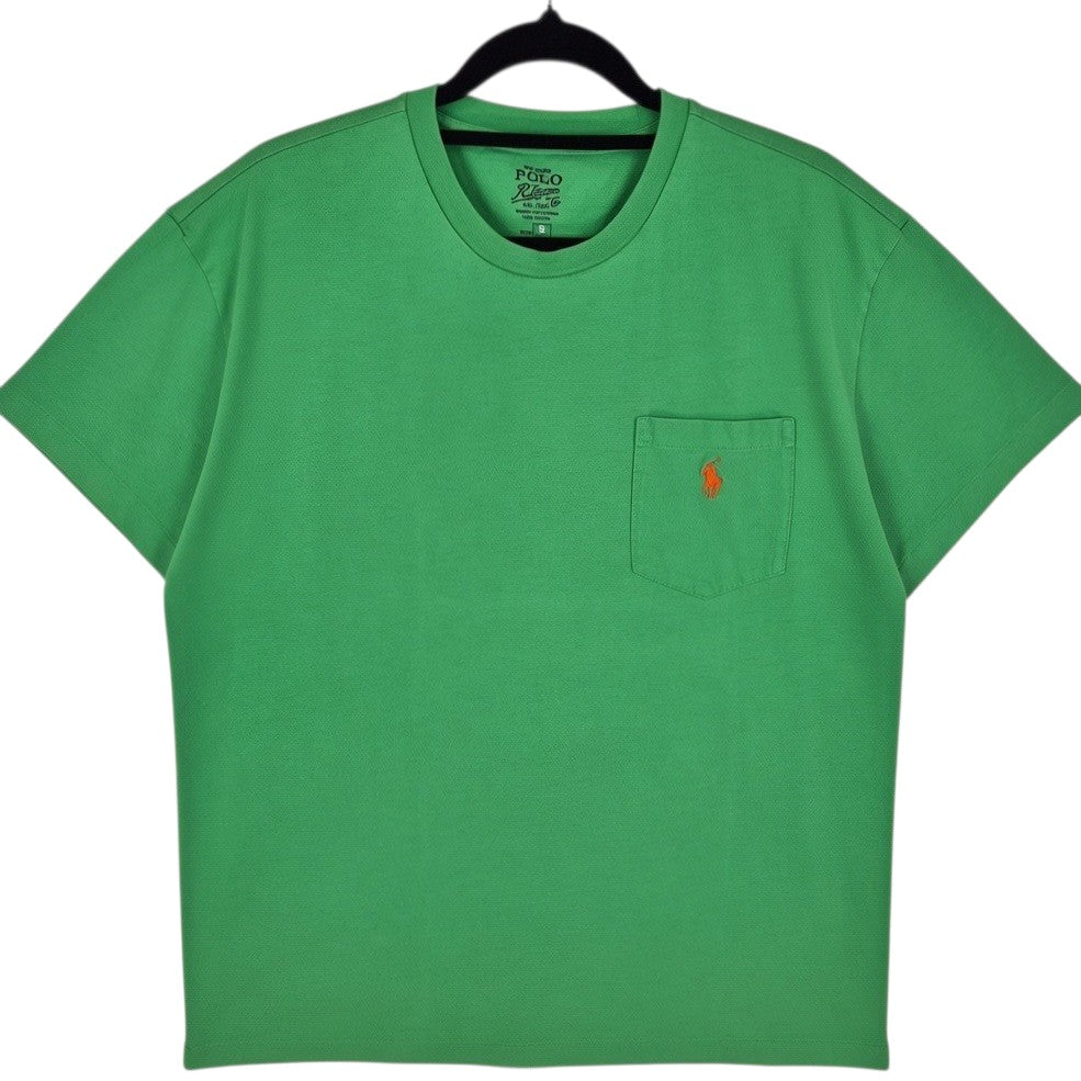 Polo Ralph Lauren Green Basic Crewneck Tee Shirt Size S