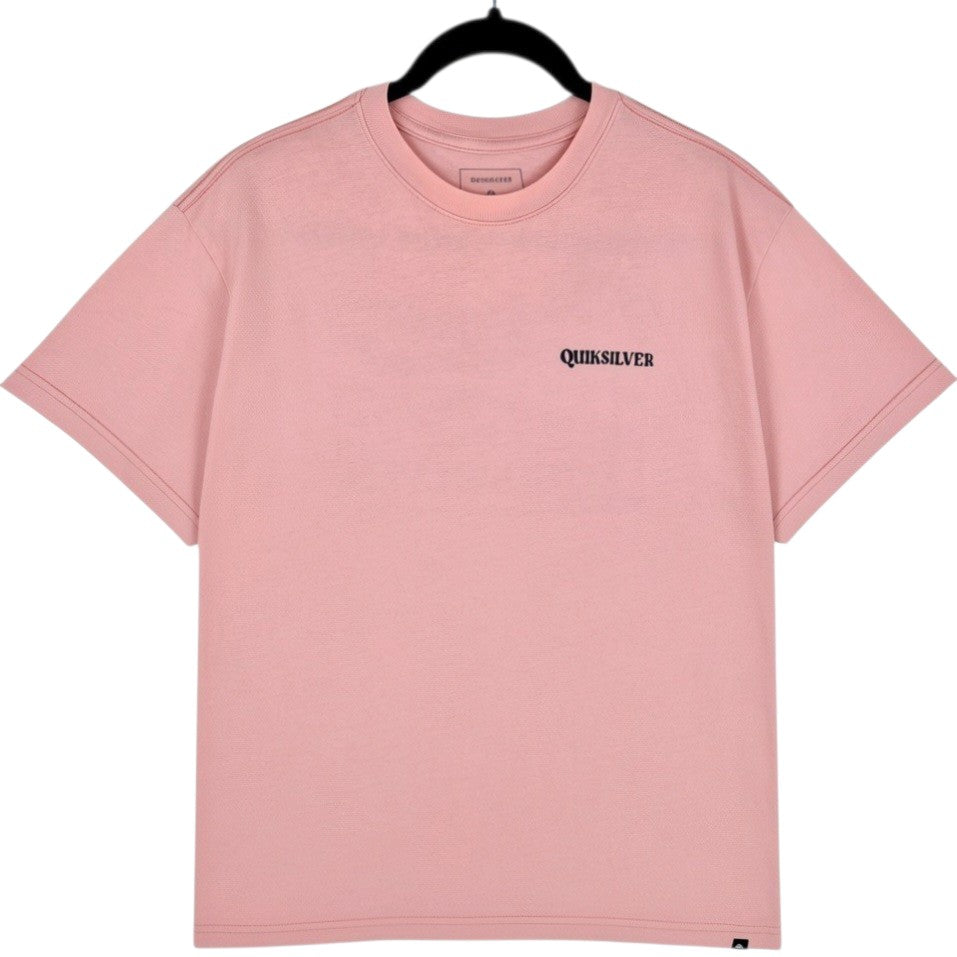 Quiksilver Peach Pink Tee Shirt Size L