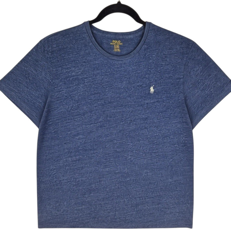 Polo Ralph Lauren Blue Basic Crewneck Tee Shirt Size L
