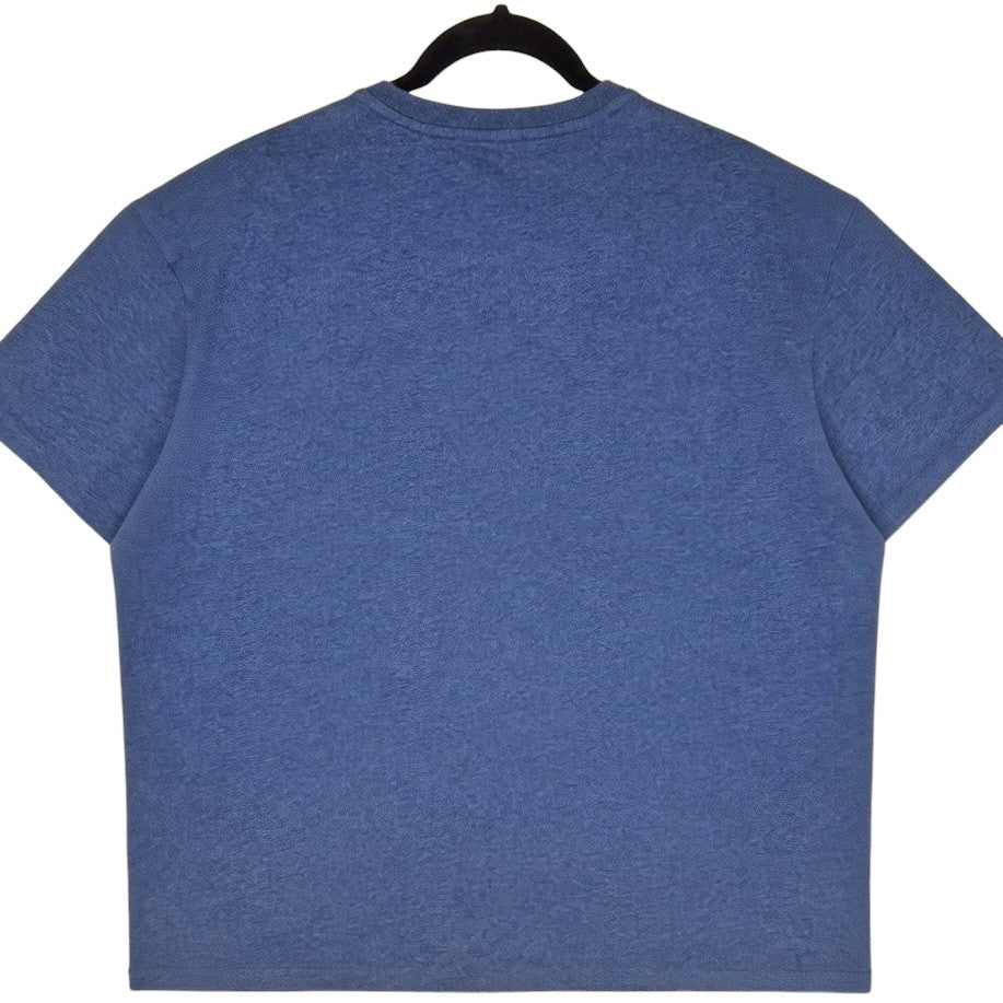 Polo Ralph Lauren Blue Basic V Neck Tee Shirt Size XL