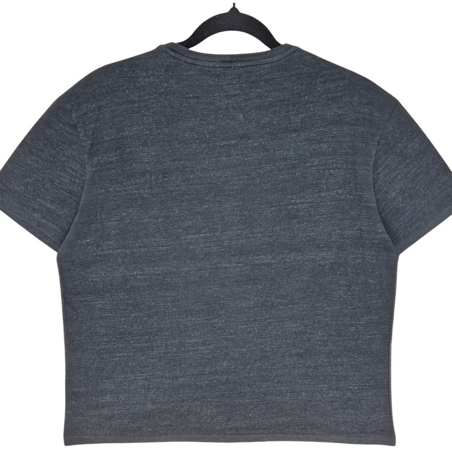 Polo Ralph Lauren Dark Grey V Neck Tee Shirt Size L