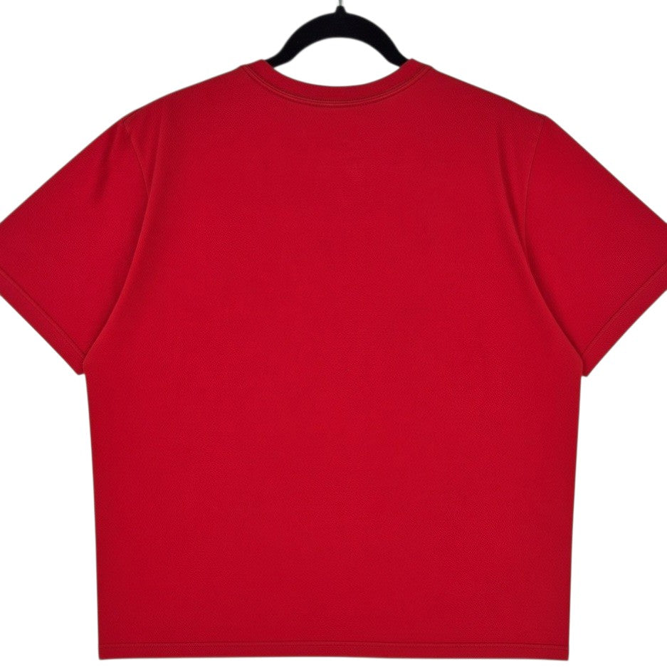 Nike Red Sweat Technique Tee Shirt Size XL