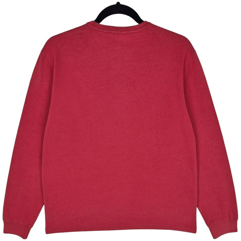 Polo Ralph Lauren Coral Red Basic Long Sleeve Tee Shirt Size M