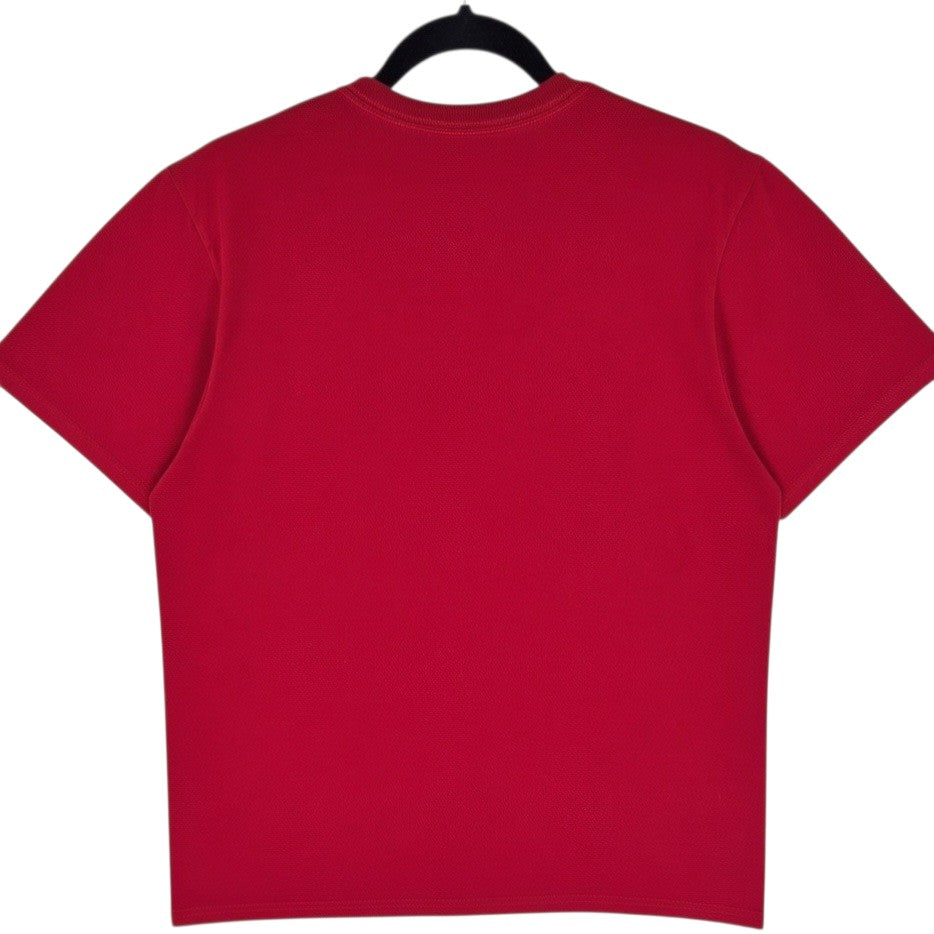Adidas Wisconsin Badgers Red Tee Shirt Size L