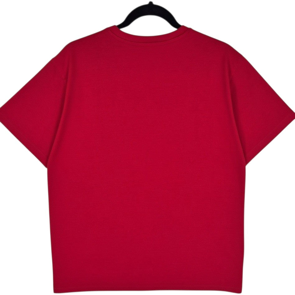 US Polo Assn Red Basic Crewneck Tee Shirt Size L