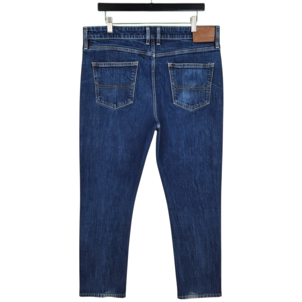 RM Williams Jeans Dark Blue Heavy Denim W37