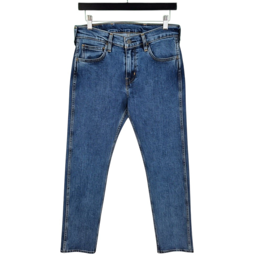 Levis 511 Workwear Jeans Blue Heavy Straight Leg Denim W30
