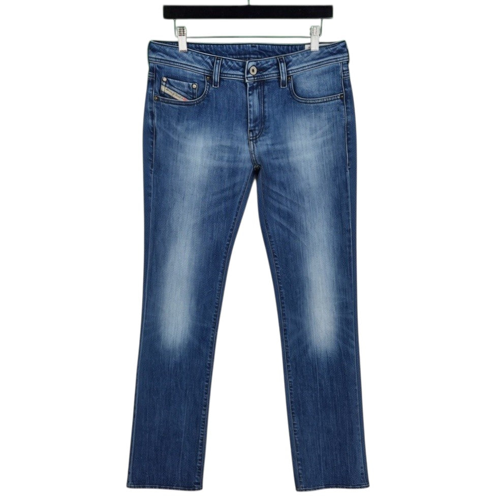 Diesel Jeans Womens Blue Rohny High Rise Denim W32