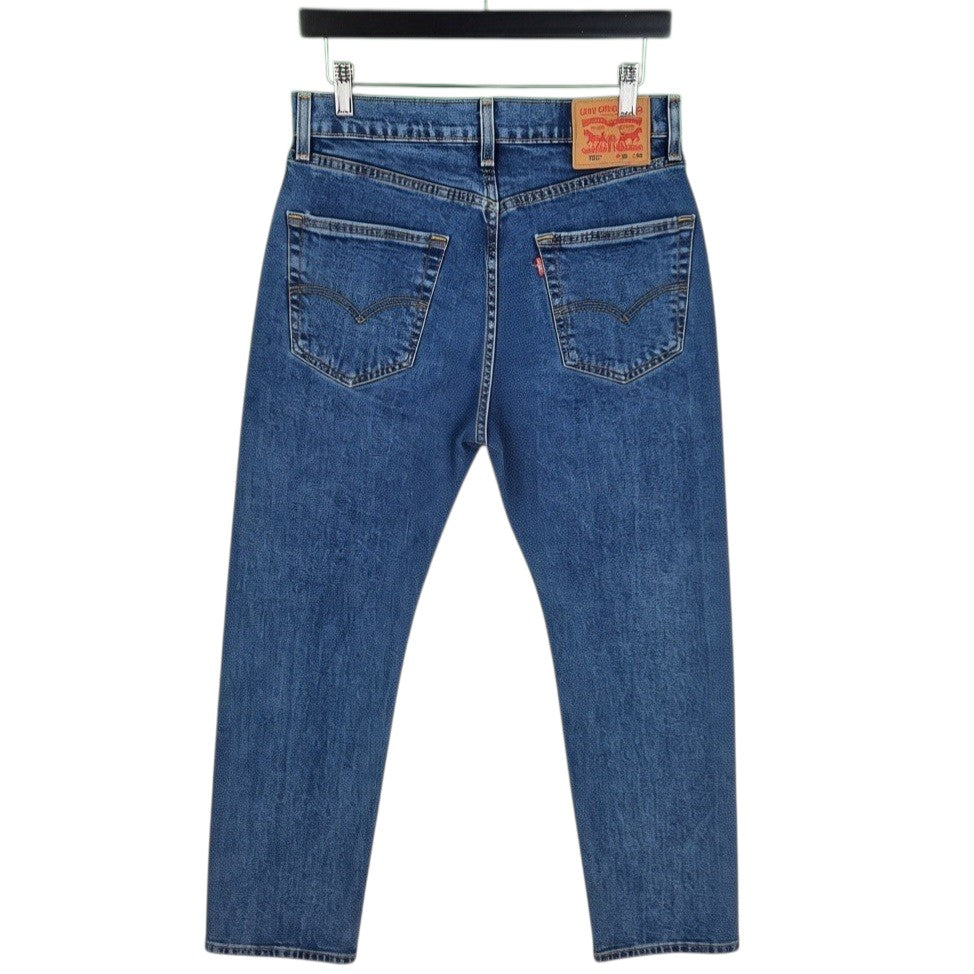 Levis 505 Jeans Dark Blue Heavy Regular Fit Denim W30
