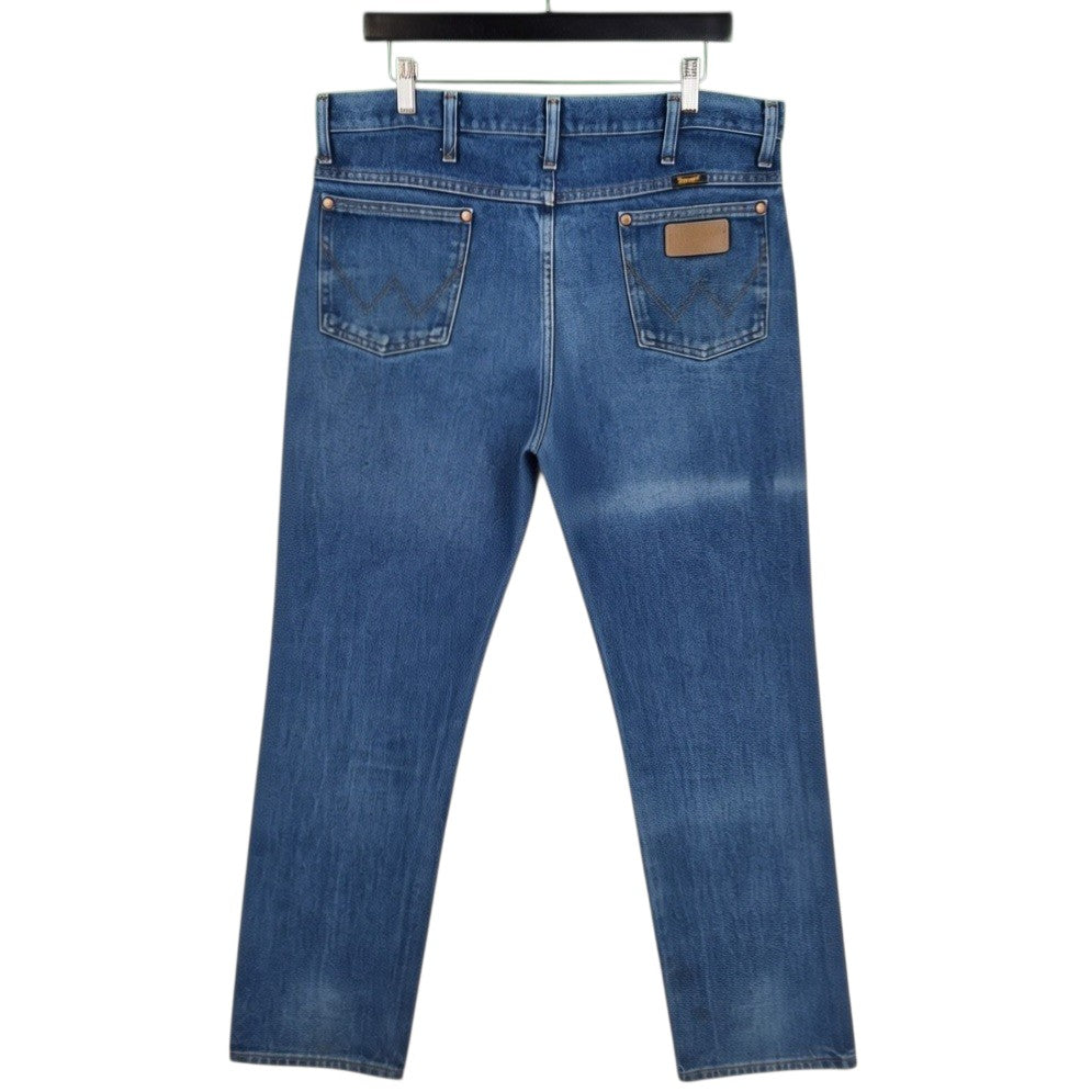 Vintage Wrangler Jeans 90's Blue Heavy Rigid Cowboy Denim W36