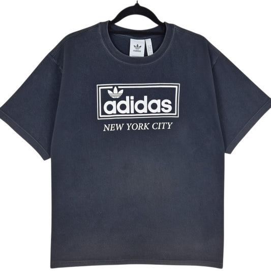 Adidas Black New York City Tee Shirt Size L