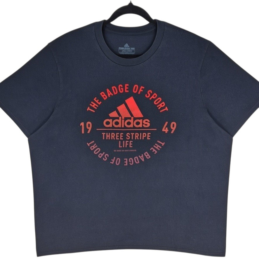 Adidas Black Tee Shirt Size 2XL