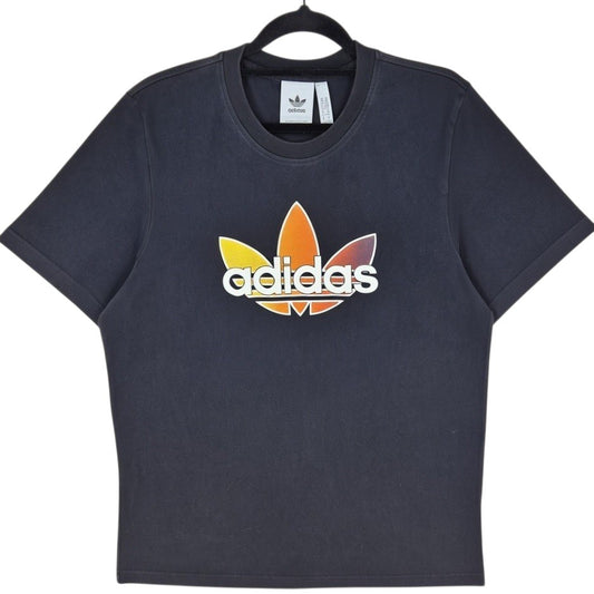 Adidas Black Cotton Tee Shirt Size M