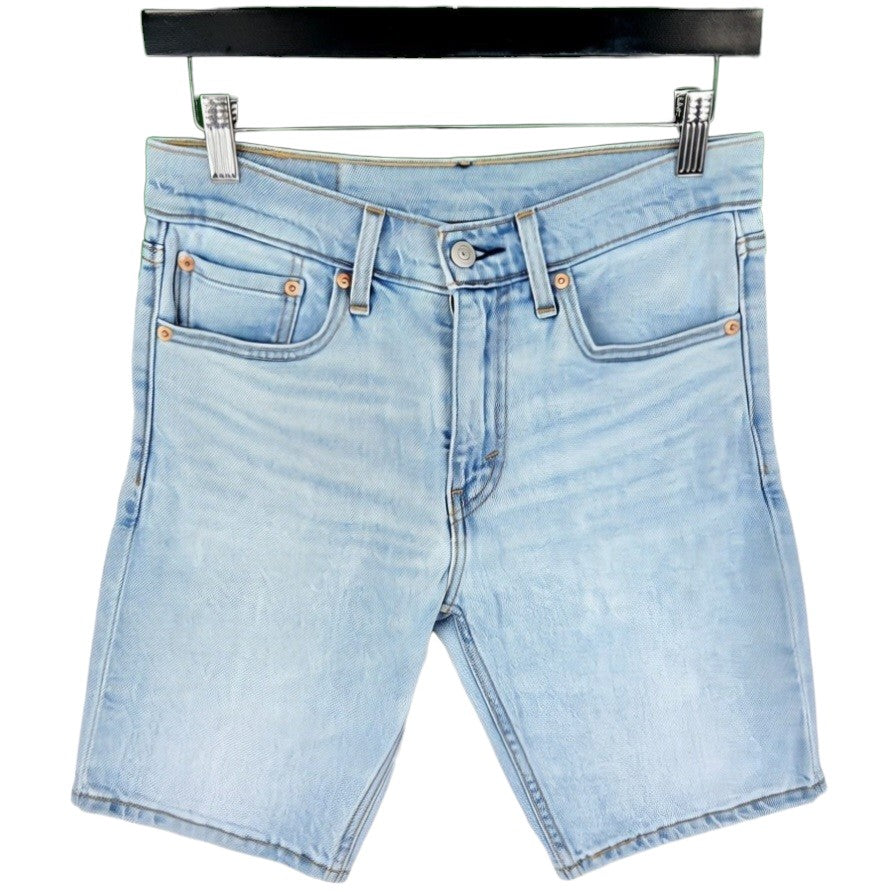 Levis 502 Jeans Light Blue Denim Shorts W28